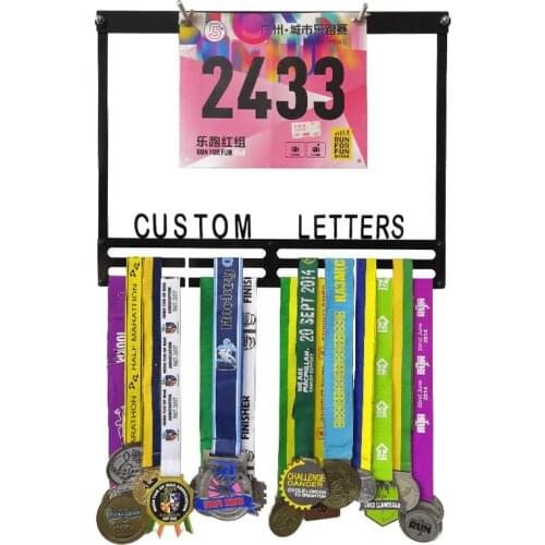 Marathon Bib And Medal Hanger