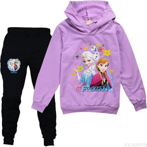 Girls Clothes Long Sleeve Hoodies T Shirt+Pants for Girls Boys Spring Set Outfits Girls Sets