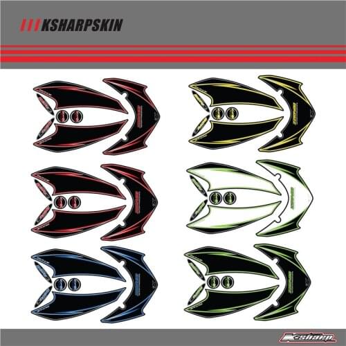 Front Fairing Motor Number Board 3D Gel Protector for KAWASAKI ZZR1400 06-11 ZZR1 400 06 07 08 09 10 11