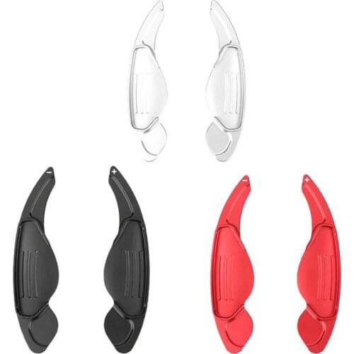 2-Piece Aluminum Alloy Steering Wheel Shift Paddle for Land Range Rover Evoque Discovery Sport /Jaguar xf xe