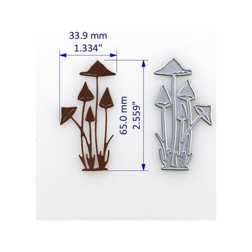DF Mushroom Cutting Dies for DIY Scrapbooking/photo album Decorative Embossing DIY Paper Cards