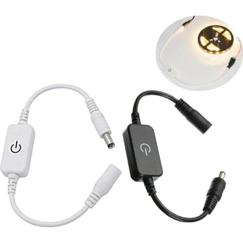 LED light Strip Touch Dimmer Switch Brightness Control lighting Dimmable 12V-24V lamp Controller for 3528 5050 5630 LED strip o1