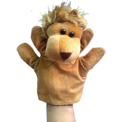 Animal Finger Puppet Plush Toy Child Baby Favor Dolls Tell Story Props Cute Cartoon Animal Fingerdoll Kids Soothing Baby Toy