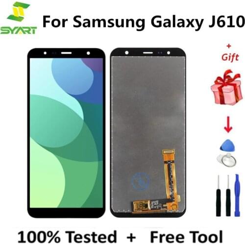 LCD Screen For Samsung Galaxy J6+ J610 J610F J610FN LCD Touch Screen Digitizer Replacement Parts For Samsung J6+ Display