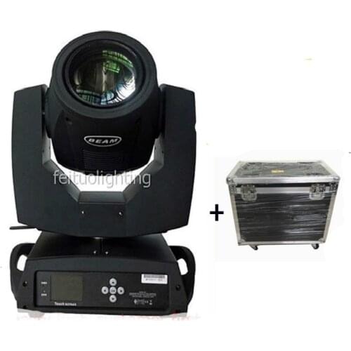 4pcs+flight case sharpy beam 5r 200w lyre beam moving head light for stage dj disco beam 200 moving head