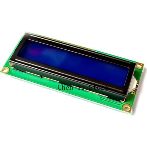 Free Shipping 10PCS LCD1602 LCD 1602 blue screen with backlight LCD display 1602A-5v