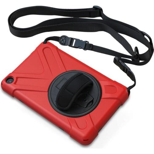 Case For Kindle Fire 8 2017 2018 Tablet Cover Shockproof Armor Heavy Rugged Shoulder Strap Tablet Cover For Kindle Fire 8 Cover