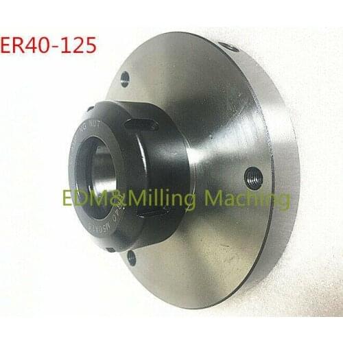 CNC Diameter ER40-125 (95) Collet ER Collet Holder Flange For Compact Lathe MachineTight