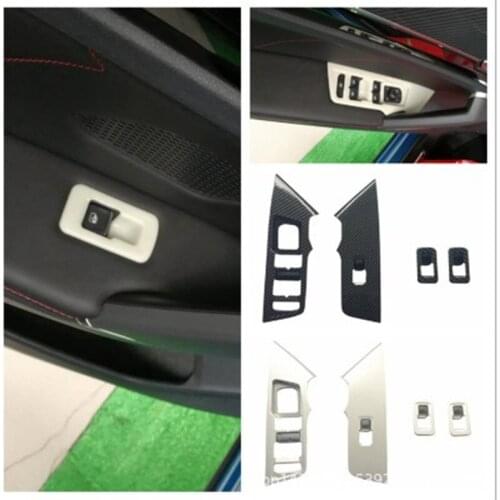 For VW TAYRON 2017 2018 Car Window Lift Panel Door Armrest Frame Trim Cover ABS Car Styling Moldings Decoration Auto Accessories