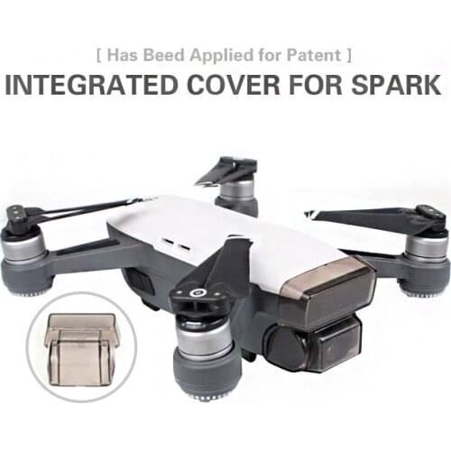 Integrated Cover for DJI SPARK Gimbal/ Camera/ Front 3D Sensor System Screen Protector Dustproof Bumprooof Quick mount/dismount