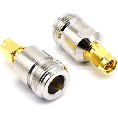 Coaxial RF Connector N-k Female To Sma-j Male Adapter