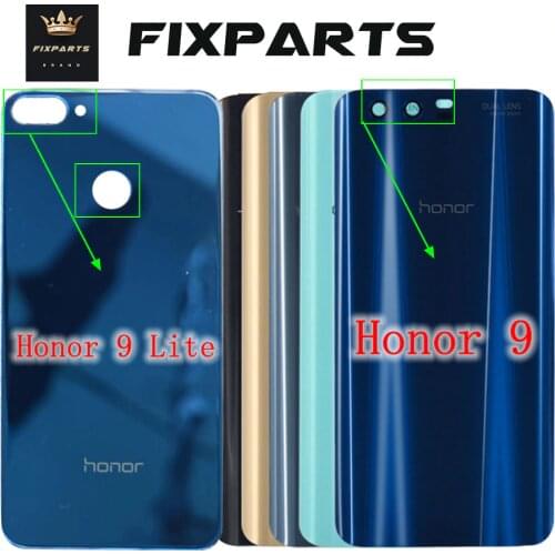 Housing for Huawei honor 9 Lite Back Battery Cover Door Rear Glass Housing Case 5.15" For Huawei honor9 honor 9 Battery Cover