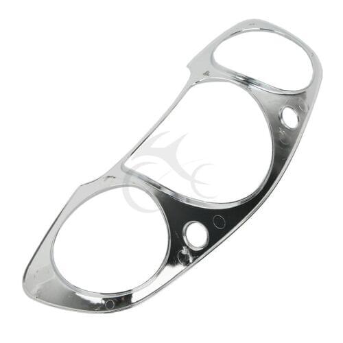 Motorcycle Chrome Speedometer Gauges Decoration Cover For Honda GL1800 GOLDWING 2001-2005