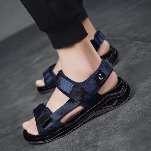 Sandalet Erkek Sandali Da Uomo Sandalia Masculina Couro Sandles For Men Outdoor Sandals Sandalias Man Mens Rubber