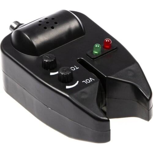 Fishing Bite Alarm For Fishing Rod Reminder Lightweight Waterproof LED Light Indicator Fishing Alarm Durable ABS Tackle Tool