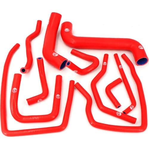 Silicone Radiator Heater Hose Kit For IMPREZA WRX/STi GDA GDB/GB/GG 2000-2008 red/blue/black