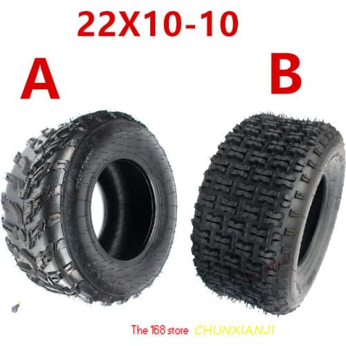 22x10-10 inch vacuum tire 22X10-10 inch outer tyre for four-wheeled Beach Car GOKART KARTING ATV UTV Buggy