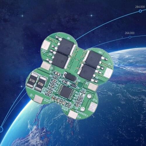 4S 14.8V16.8V 18650 lithium battery protection board with temperature protection 20A current