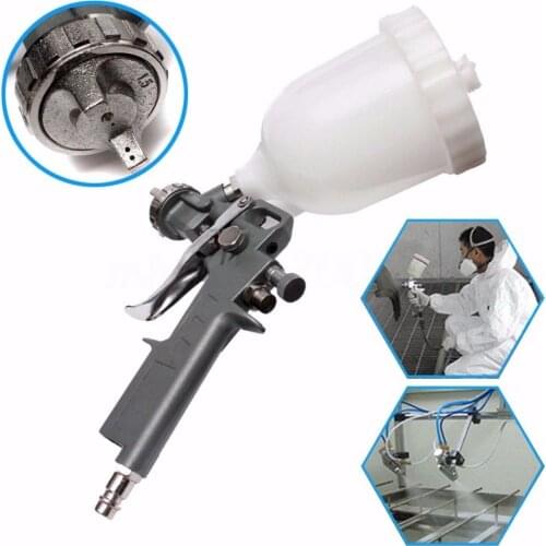 600ML 1.5 Airless Pneumatic Spray Gun Airbrush Sprayer Alloy Painting Atomizer Tool With Hopper For Painting Cars