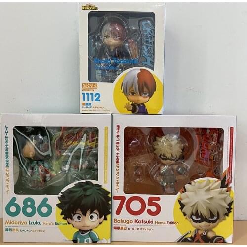 My Hero Academia Anime Bakugou Katsuki & Midoriya Izuku 686 / 705 Boku Hero Academia Figures Toy PVC Action Figure