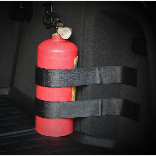 Car Fire extinguisher Holder Safety Strap Kit For VW passat chevrolet cruze mitsubishi lancer 10 kia sportage nissan x-trail All