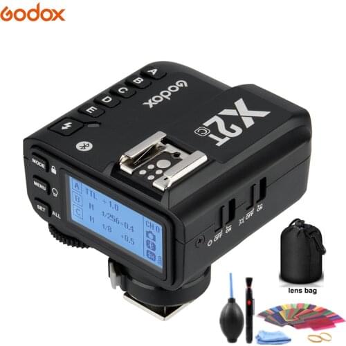 Godox X2T-C E-TTL II Wireless Flash Trigger 2.4G Wireless Trigger Transmitter for Canon DSLR Camera V1 V860II TT685 TT350