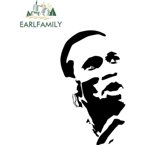 EARLFAMILY 50cm x 28cm Didier-drogba Avatar Funny Car Stickers Laptop Car Body Motorcycle Vinyl Car Accessories Decals