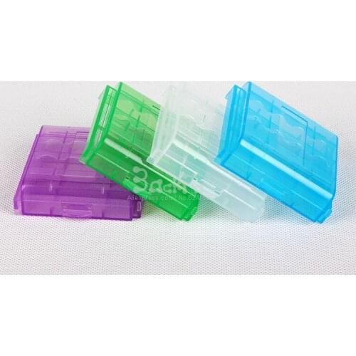 20pcs AA & AAA accumulator battery storage box bag plastic case for digital camera dv sb610 sb700 sb900 580ex 430ex flash light