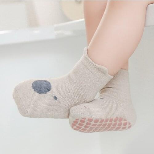 2021 Baby Sock Breathable Non-slip and Cool Baby Indoor Walking Socks Children Floor Socks Shoes Anti Slip Soft Sole Short Socks