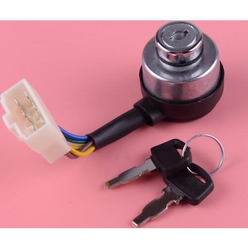 CITALL New Chinese Gasoline Diesel Generator Gas Ignition Switch On Off Start Ignition Key Lock Combination 6 Wire Way