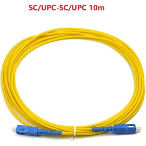 SC-SC UPC Duplex Single Mode Fibre Patch Cord Fiber Cable Jumper 10m