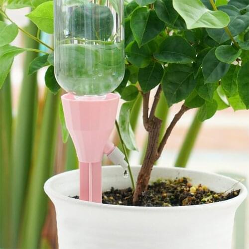 Automatic Drip Irrigation System Pot Plant Watering System DIY Adjustable Flower Pot Plant Waterer Home Garden Irrigation Tool