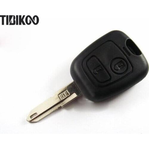Replacement Remote Key Shell Blanks fit for Citreon C2 Fob Case Shell uncut blade