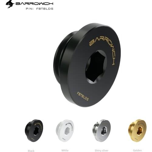 Barrowch Ultra-thin Hexagonal Waterproof Lock Plug Computer Water Cooling Accessories FBTBLDS