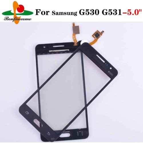 10Pcs\lot For Samsung Galaxy Grand Prime G531H G531F G530H G530F G530 G531 Touch Screen Digitizer Panel Sensor NO LCD