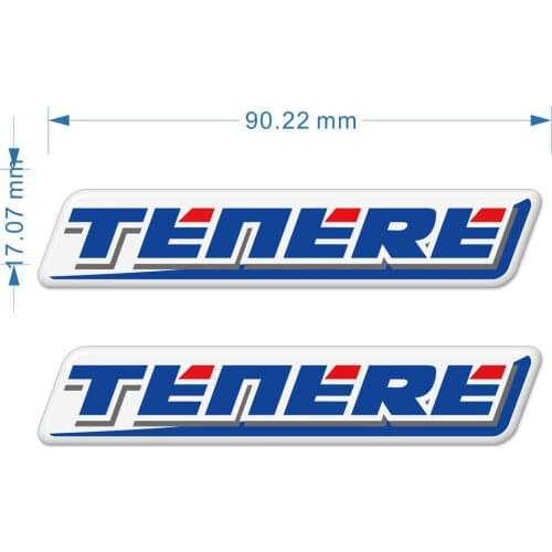 1200 Tank Pad Protector Stickers For YAMAHA ADVENTURE TOURING TENERE 700 1200 XT SUPER Fuel Gas Emblem Badge Logo Trunk Helmet