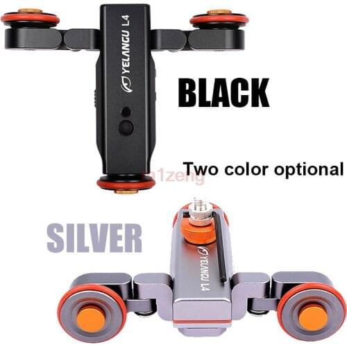 3 wheel Wireless Remote Control Electric Video Photograph Rail Track Slider Table Dolly Car for canon nikon pentax camera phone