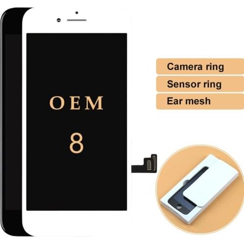 5pcs Oem Quality For iPhone 8 8G LCD Display Assembly Digitizer Replacement For iPhone 8 8G 3D Touch Screen Free DHL With Gifts