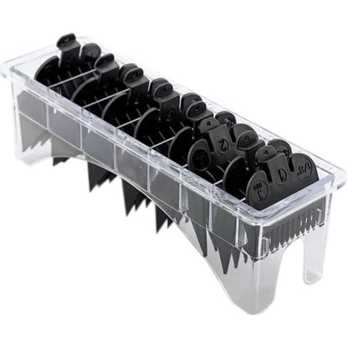 8 Pcs/set Electric Clippers Caliper Limit Comb Oil Head Clipper Combs