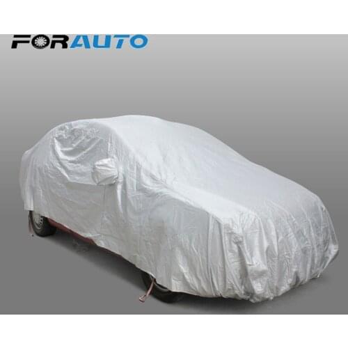 FORAUTO Case for the auto Indoor Outdoor Car styling cover Snow Shield Sun Shade Sedan Waterproof Durable Scratch Resistant