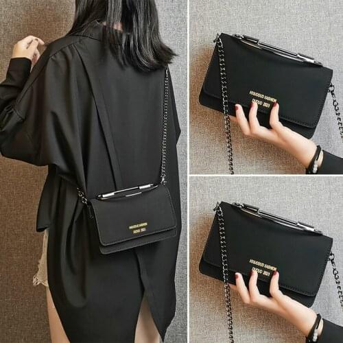 2021 New Ladies Wild Niche Design Sense Ins Autumn High Sense Autumn and Winter Chain Messenger Small Bag