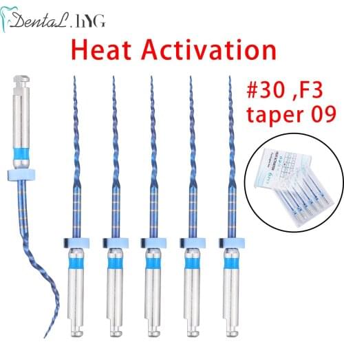 6 pcs/box Dental Endodontics File Blue NiTi Files Engine Use F3 21mm/25mm Rotary Super File Dental Root Canal Instruments Tools