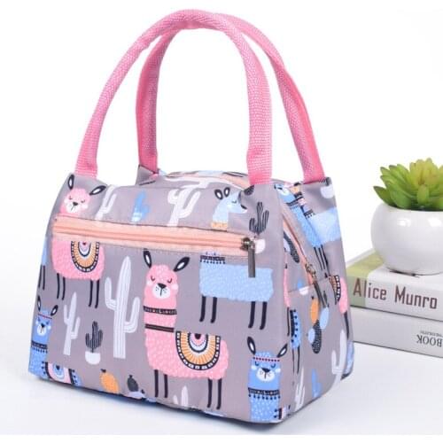 Lunch Bag Cooler Tote Portable Insulated Box Canvas Thermal Cold Food Container School Picnic For Men Women Kids Travel Lunchbox