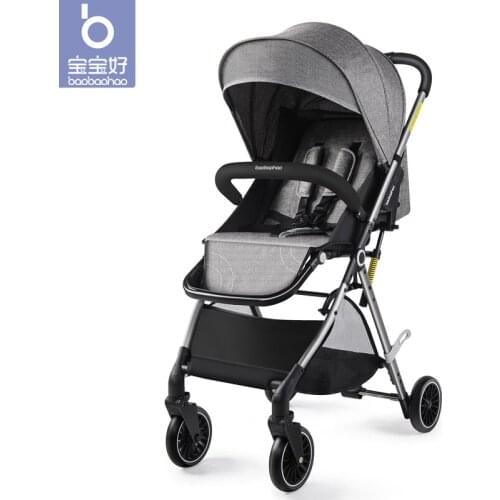 Ultra light baby stroller umbrella baby pram Can sit reclining shock child stroller portable high landscape folding stroller