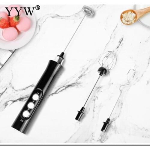 Foamer Electric Milk Frother Egg Foam Coffee Maker For Egg Milk Cappuccino Automatic Frother Portable Home Kitchen Whisk Tools
