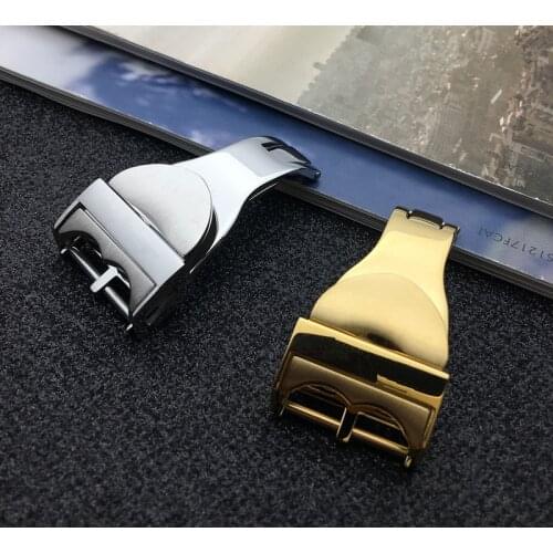 316L Stainless Steel Clasp top Quality Folding Watch Buckle Special for Tudor strap Black Gold Bay 18mm with tools
