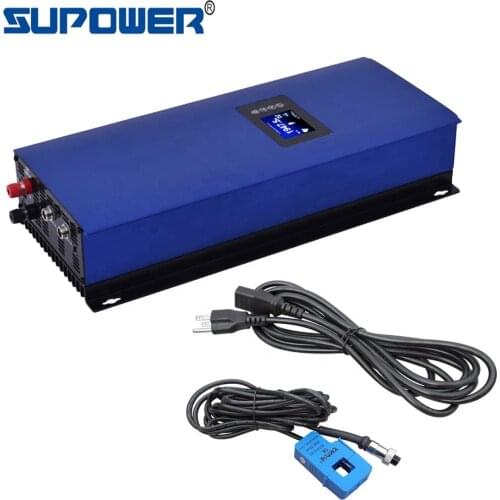 LCD Display 2000W With Limiter Sensor Solar Inverter On Grid PV Tie Inversor 230V 50/60Hz Output