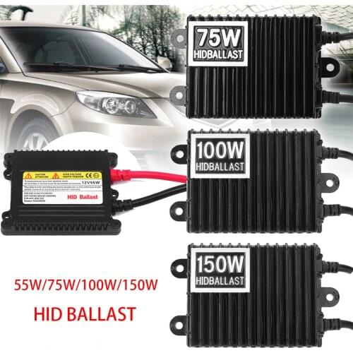 1PCS 55W 75W 100W 150W HID Xenon Replacement Ballast DC 12V H1 H3 H7 9005 9006 Car Light Control Module Kits