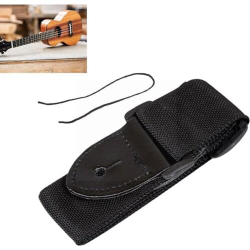 68cm-124cm Universal Guitar Strap Adjustable Nylon with Guitar Guitar Wooden For Folk Accessories Ends Belt Leather Classic M5R4
