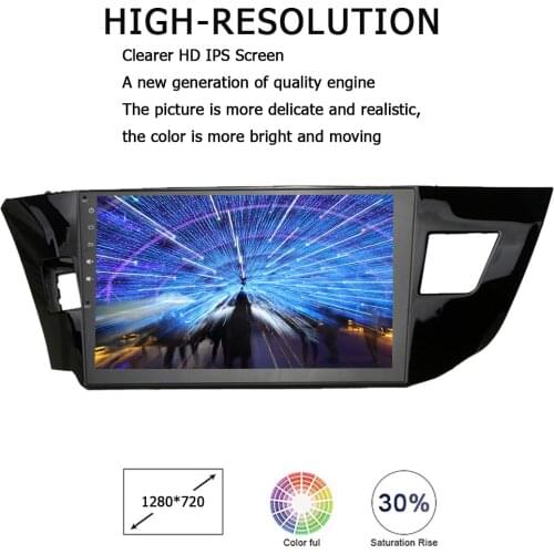 Dasaita for Toyota Corolla 2014 2015 2016 2017 2018 Car 10.2" Android Radio DSP Multimedia Player CarPlay GPS Navigator 4GB+64GB